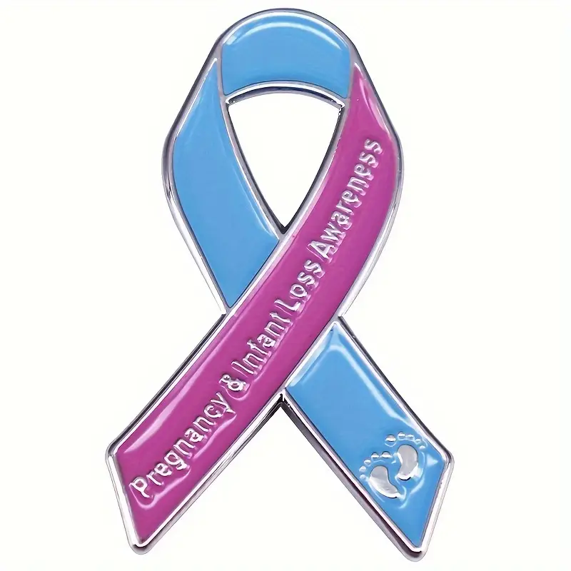 1 in 4: Pregnancy & Infant Loss Awareness Ribbon Pin