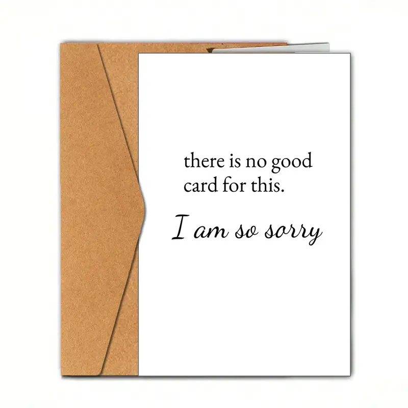"No Words, Just Love" Miscarriage Sympathy Card