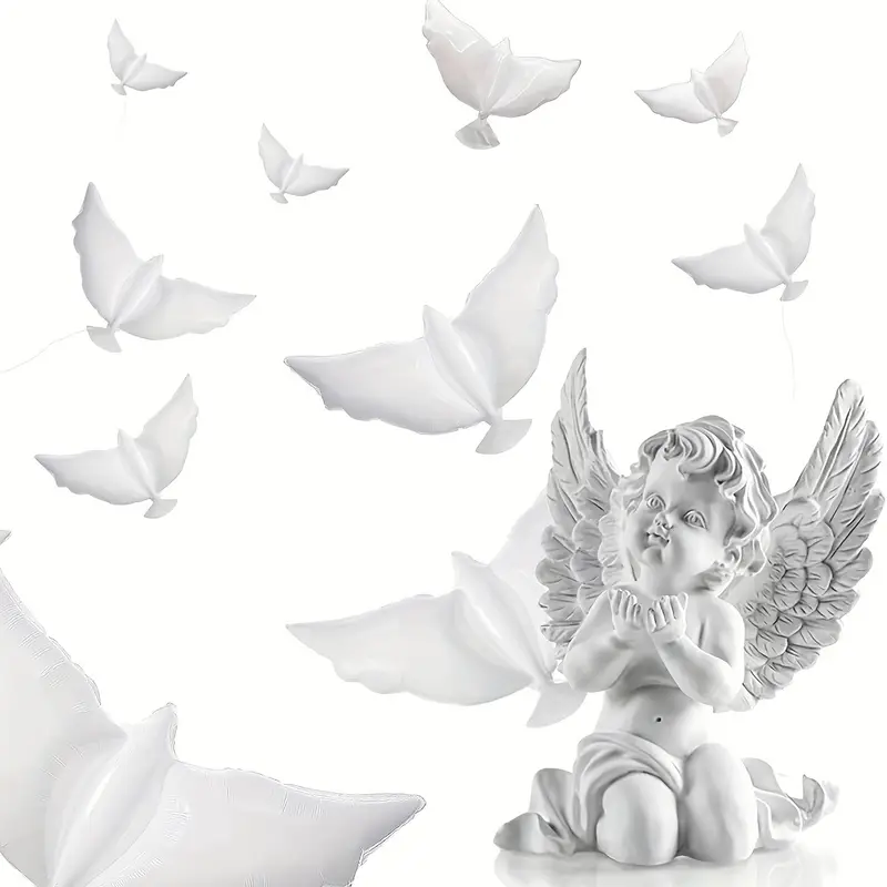 White Peace Dove Memorial Balloon – 41.3 Inch
