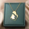 "A Mother's Love" Mother & Baby Necklace
