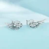 Angel Wing Stud Earrings