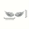 Angel Wing Stud Earrings