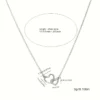 "Always Connected" Interlocked Heart Necklace