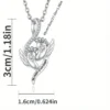 "Mommy of an Angel" Memorial Footprint Necklace