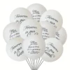 Elegant Memorial Balloons 12 10 Piece 12'' Elegant Memorial Balloons – A Loving Tribute to Your Angel Baby