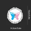 "Forever Footprints" Infant Loss Awareness Vinyl Sticker