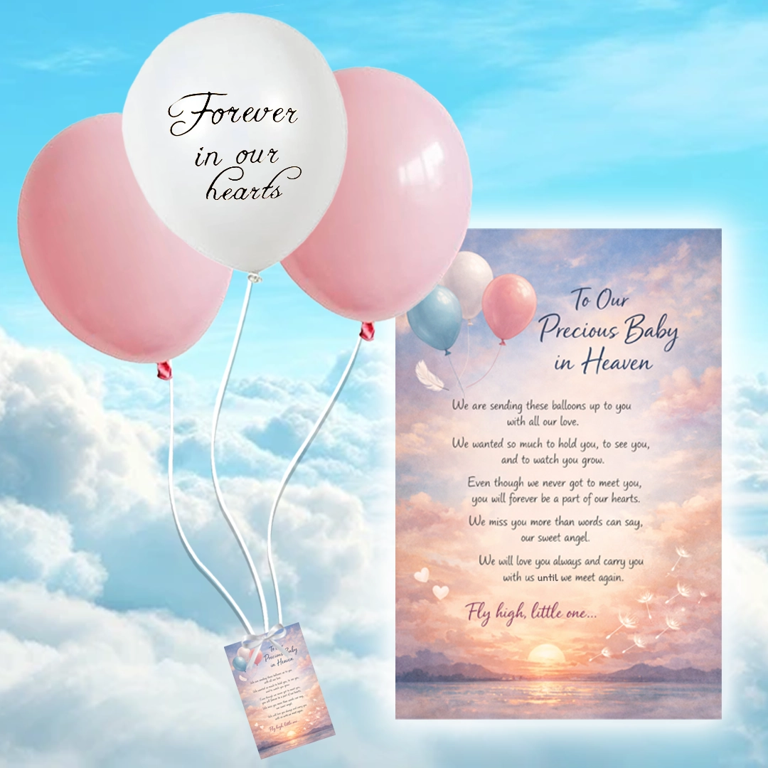 Memorial-Balloon-Release-Kit-Pink.webp Memorial Balloon Release Kit – Sending Love to Heaven
